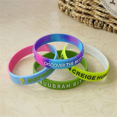 Silicone Bracelets .